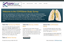 Tablet Screenshot of copdgenestudy.org